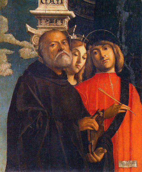 Saints Benedict, Thecla, and Damian, Marescalco, Il